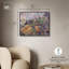 Pot de fleurs, art mural rétro sur toile par Art Remedy-112009881-104433744