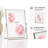 Modern 5 x 7 Floating Glass Tabletop Picture Frame in Silver-67574807