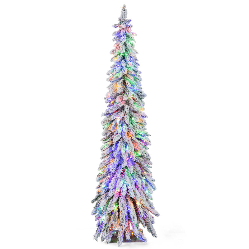 Jaxxton 6' H Lighted Artificial Christmas Tree