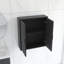 Armoire de salle de bain murale 26 "avec portes et tablette-1205906171