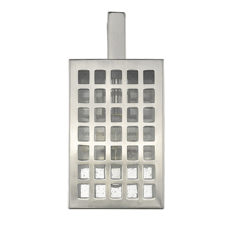 Applique murale d'extérieur 1 lumière Letzel, Nickel satiné