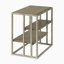 Ensemble de 3 tables basses et 2 tables d'appoint en bois