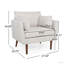 CLUB CHAIR, chaise en tissu