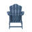 HDPE Foldable Steel Adirondack Chair-2133841917