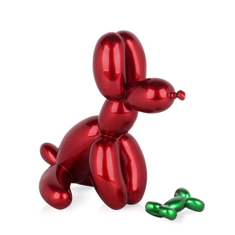 Aalam Animals Figurines & Sculptures, Red, 28 cm H x 18cm W x 30cm D
