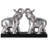 Elephant Bookends, Decorative Book Ends for Shelves with Anti-Slip Pad for Book Lovers-2049040914