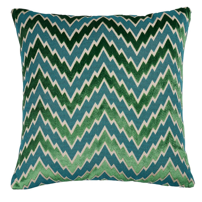 Florentine Chevron Pillow, 18" x 18"