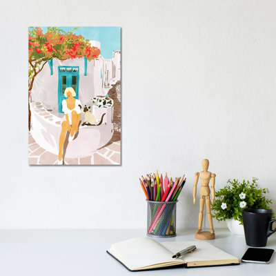 Greek Vacay by 83 Oranges - Wrapped Canvas Gallery-Wrapped Canvas Giclée