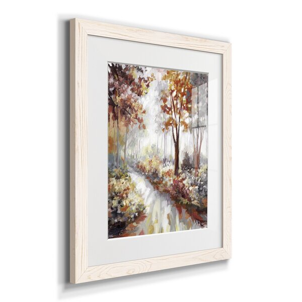 Winston Porter Woodland Glen Framed On Paper Painting | Wayfair