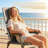 Set Of 2 Folding Lawn Chairs, Padded 600d Oxford, High Back Support, Steel Frame, Portable Outdoor Camping Chair-779282562