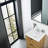 APRESSHUI 19.7'' Ceramic Rectangular Bathroom Sink with Overflow-98471662