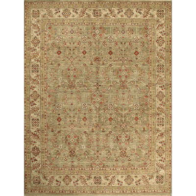 Hand Knotted Wool Oriental Indoor Rug