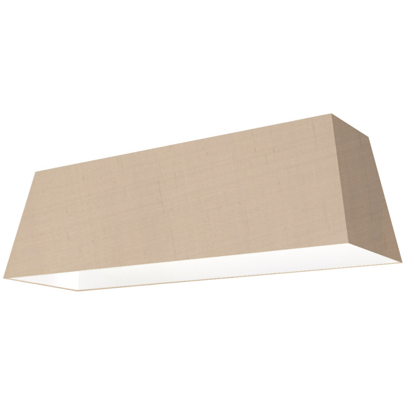 Renteria 30cm H Rectangle Lamp Shade, Beige