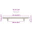 Metro Lane Cabinet Handles 10 Pcs Black 64 Mm Stainless Steel-1531734832-1531734836
