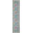 Abbate Oriental Light Blue /Ivory Area Rug-412695129