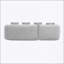 Canapé modulaire en L à compression Boneless-669410182