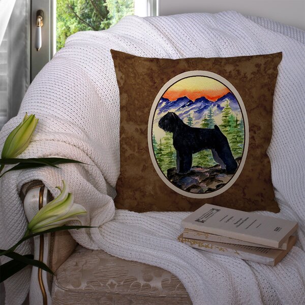 Cotton / Polyester Blend Indoor/Outdoor Throw Pillow Northwest