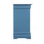 Commode Louis Phillipe G3180-D, bleu sarcelle