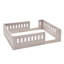 Lit plateforme double en bois avec garde-corps-128986415-129181193