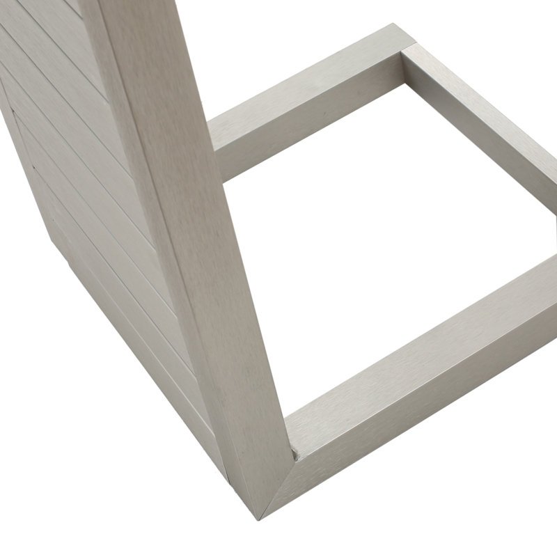 TABLE EN C BLANC, Argent