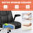 Loriece Ergonomic Executive Chair with Flip-up Armrests-268220829