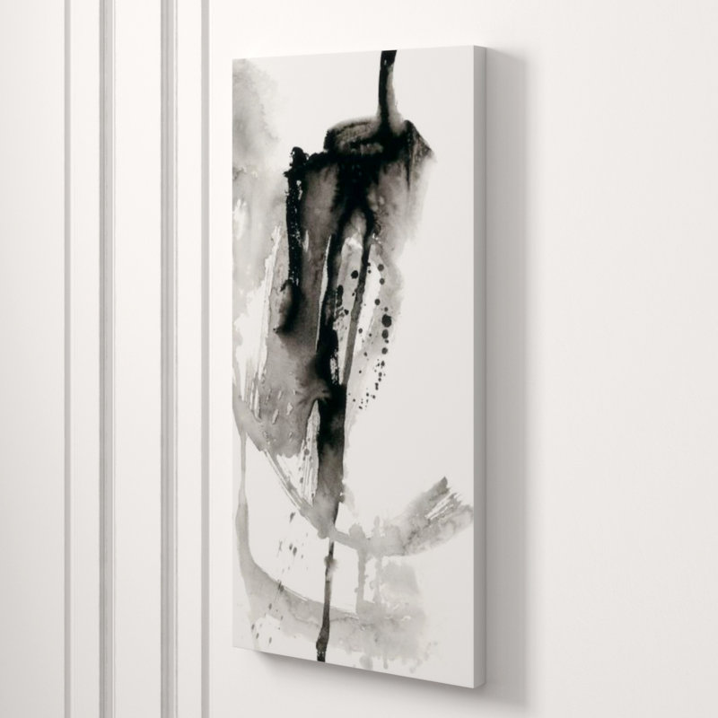 Black Infinity I Painting by Sara Brown, Image Brush Gel