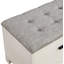 Banc de rangement rembourré à tiroir Wrightia-895993793