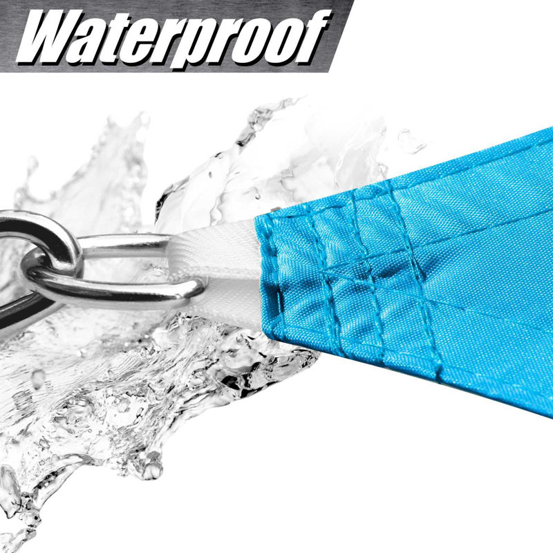 Voile d'ombrage carré imperméable Royal Shade, 14 pi x 14 pi, Bleu
