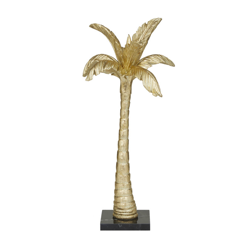 Sculpture Cole and Grey Coastal Polystone, H 19,85 po x l 8,85 po x P 6,75 po