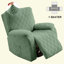 Housse pour fauteuil inclinable 4 pièces, housse élastique pour fauteuil inclinable avec poche, fond extensible et attaches-1708715551