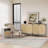 Boho Natural Fiber Rope 31.5'' Wide Sideboard-1770430068