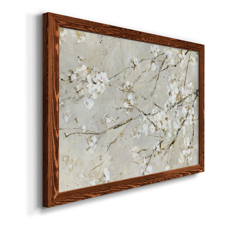 «Blossom Confetti», ensemble de 2 peintures sur toile encadrées, H 37,5 po x l 55 po x P 1,5 po, Cadre en érable