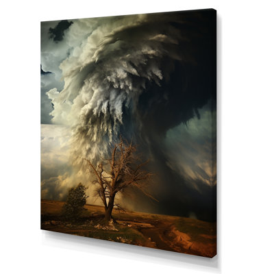 Beachman Storm torsion des éléments - Imprimé