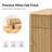 Henderson Modern Fluted End Table with Built-In Charging Station-1038260080