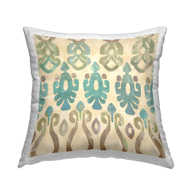 Coussin Boho Ikat