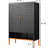 15cm Elevated Modern Shoe Cabinet With Adjustable Shelves, Dual - Opening Symmetrical Doors, And Proof For Rainy Season Elevated, Cabinet, 17 32cm Footwear, Proof,-788895290