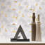 Carreau de mosaïque en marbre poli naturel hexagonal naturel de 10,2 po x 11,78 po-67852701
