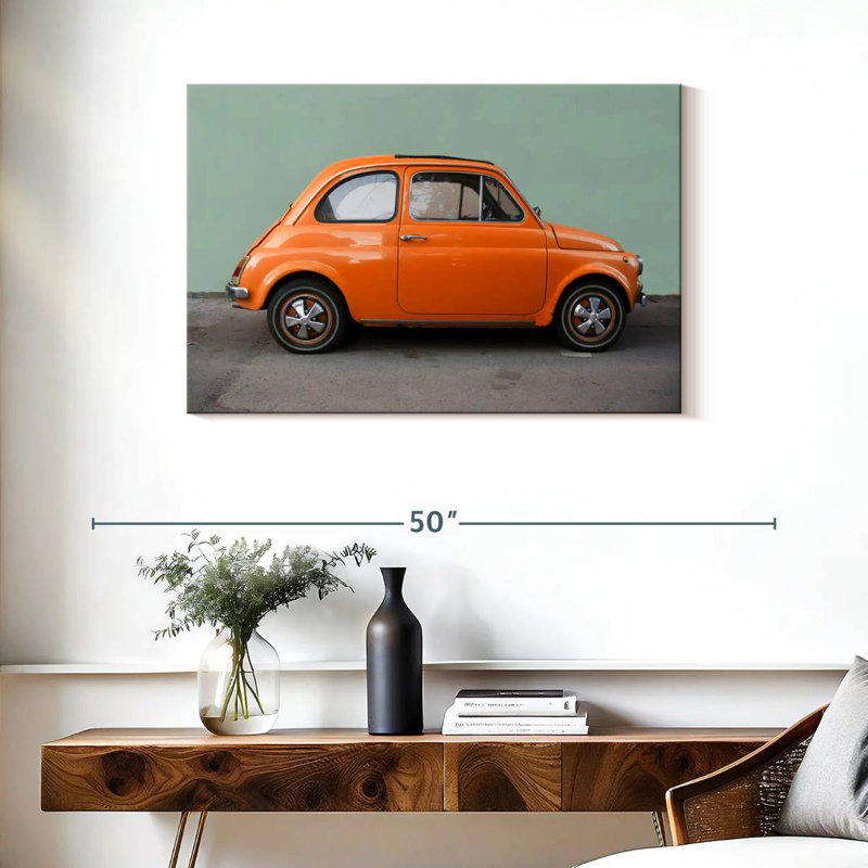 Fiat 500, H 24 po x l 36 po