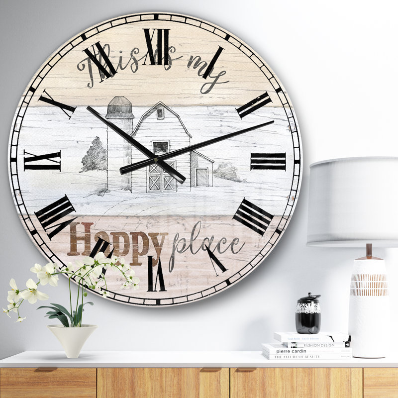 Horloge murale Swigart, Moyen