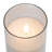 Flameless Jar Candle with Glass Holder