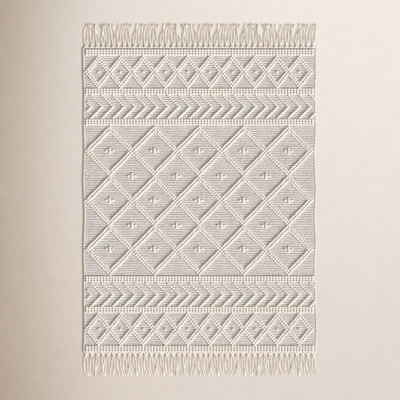 Loria Hand-Woven Geometric Rug