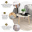 Ensemble de 2 tables basses gigognes Triangle