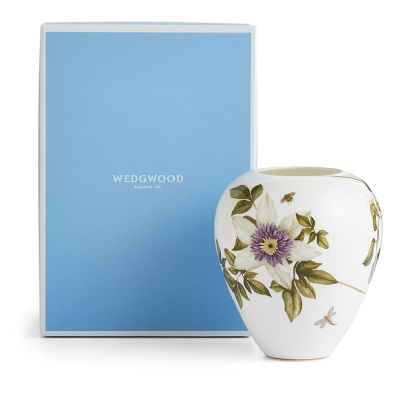 Wedgwood Hummingbird Vase 5.9In
