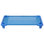 Lit de bébé empilable ECR4Kids, prêt à assembler, taille pour tout-petit, mobilier de classe, bleu, paquet de 6