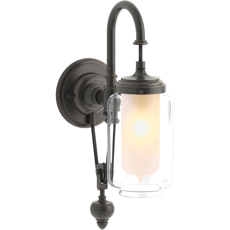 Artifacts 1 - Light Armed Sconce, Oil-Rubbed Bronze