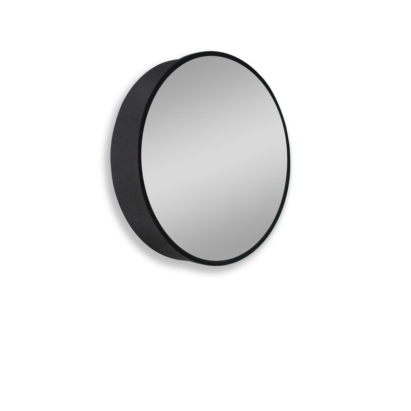 Bily 24'' W 24'' H Surface Framed Medicine Cabinet Mirror 2 Fixed