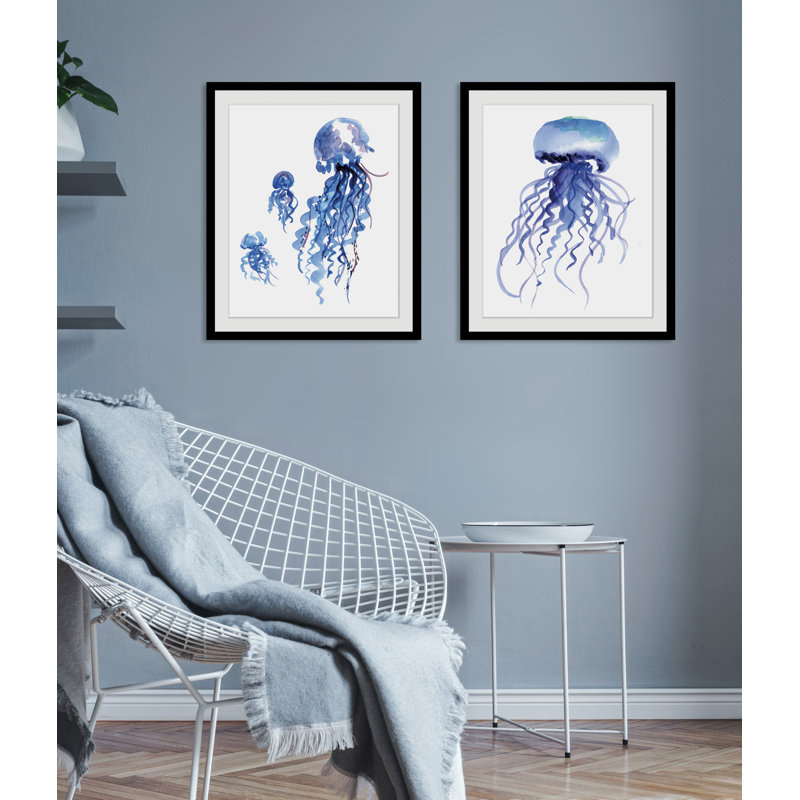 Jellyfish - Single Picture Frame Print