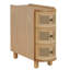 Table de chevet en bois