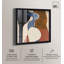 «Ochre Overlap II Shadowbox Print Modern Boho» par Art Remedy, cadre noir, 13 x 13-2006163017-2006163023