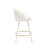Damisi Upholstered Counter Stool with Metal Frame-908866363